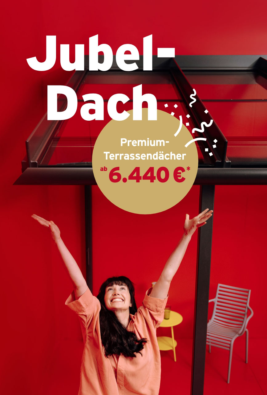 Solarlux Jubel-Dach Aktion