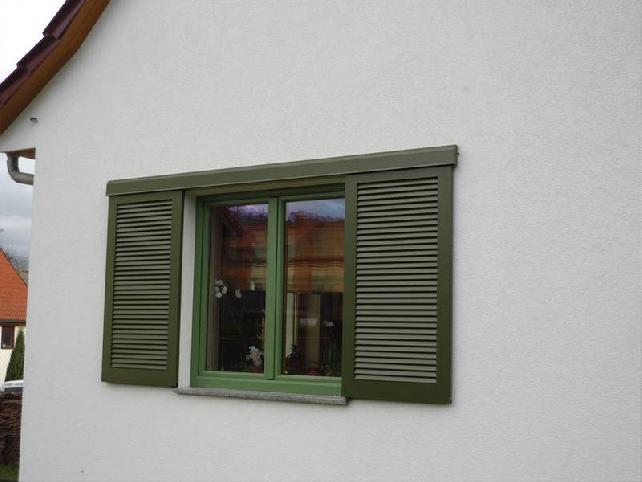 Referenz Ehret Fensterläden | Bauelemente Schulze, Stadtilm / OT Traßdorf
