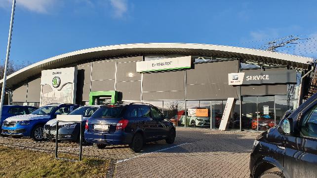 Außenbeschattung, Autohaus Ehrhardt | Bauelemente Schulze, Stadtilm / OT Traßdorf